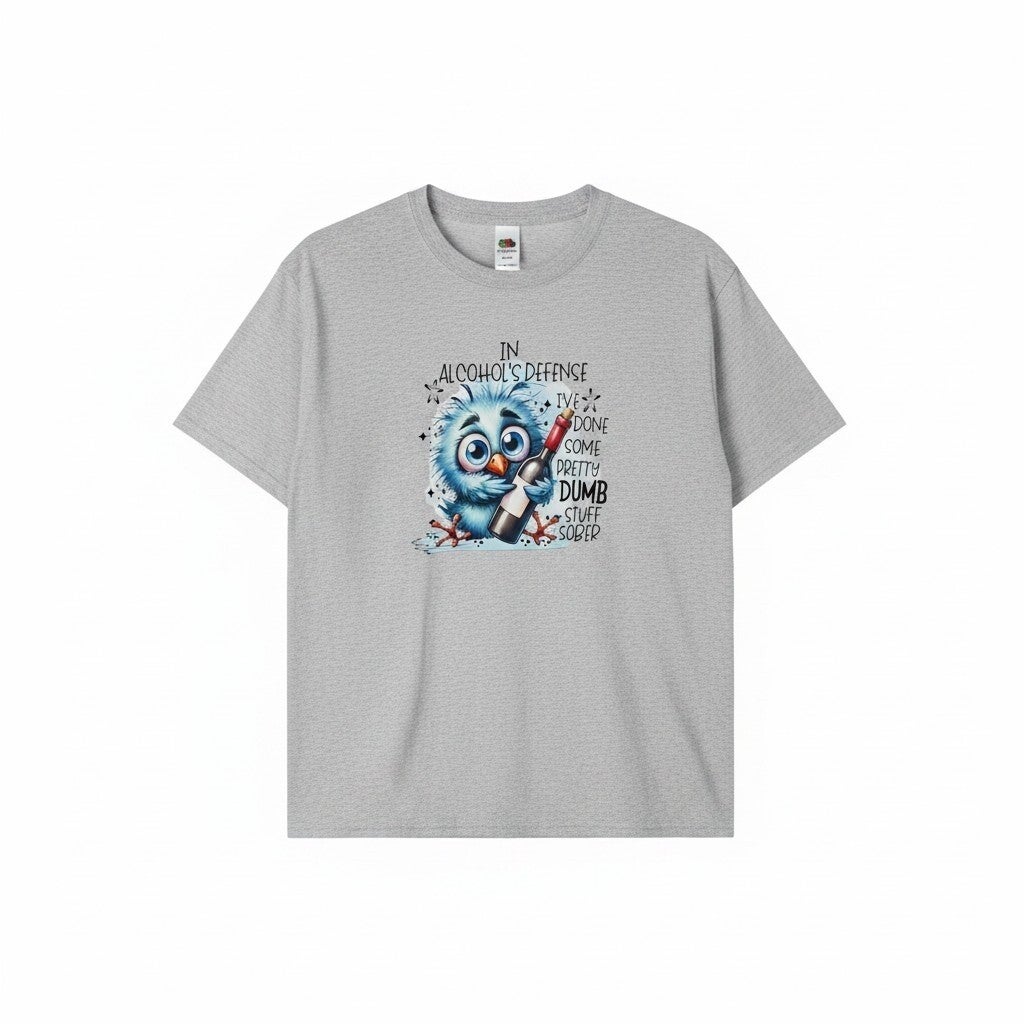 In Alcohols defence. T shirt
