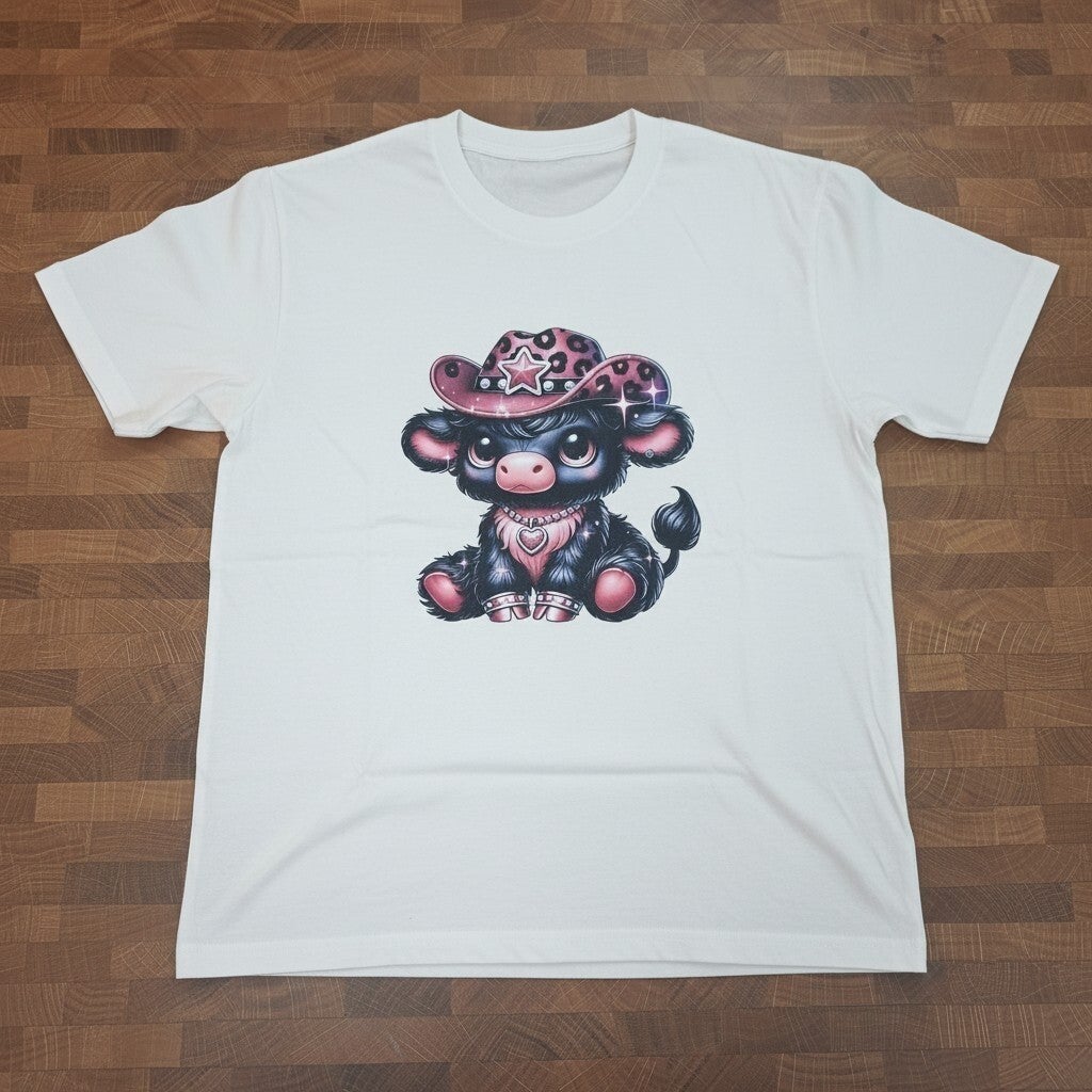 Cowboy cow Tshirt