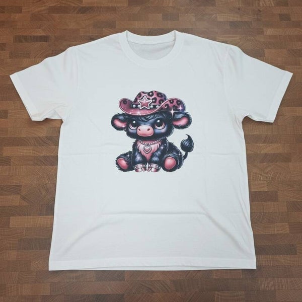 Cowboy cow Tshirt