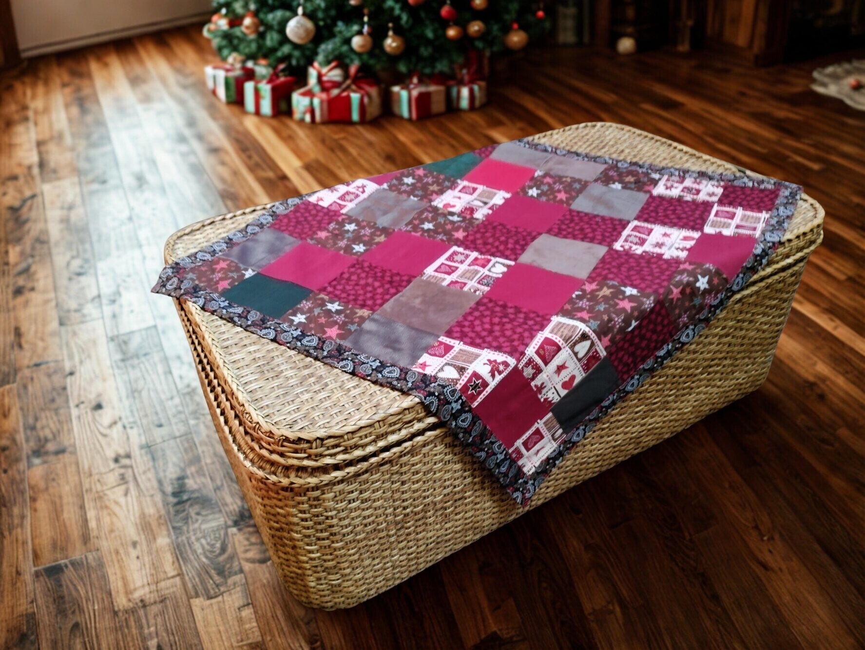 Christmas Patchwork Table Topper | Heirloom Gift