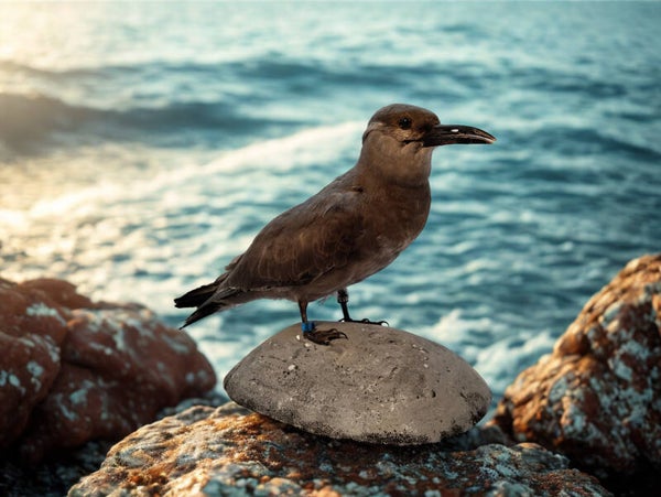 Mounted Juvenile Inca Stern Bird Taxidermy