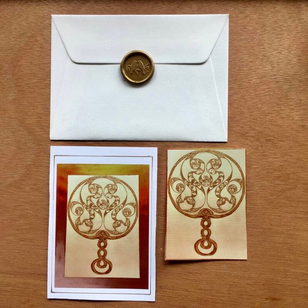 Desborough small note-cards (two) for your notebook