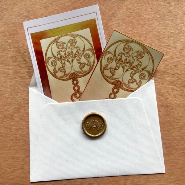 Desborough small note book cards (two) for your notebook