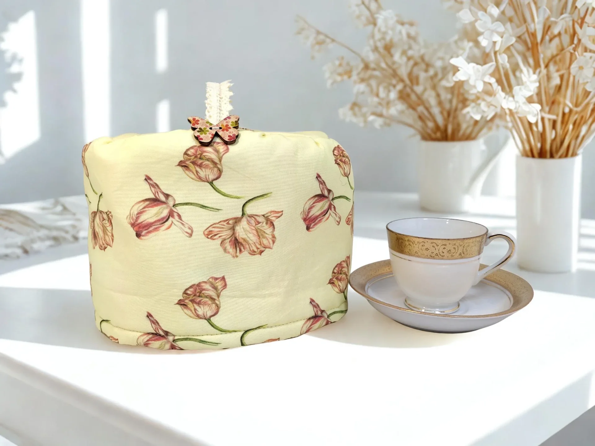 One Cup Tea Warmer Victorian Baroque Style