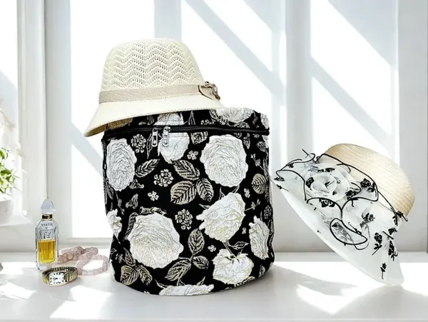 Floral Vintage Style Storage Case
