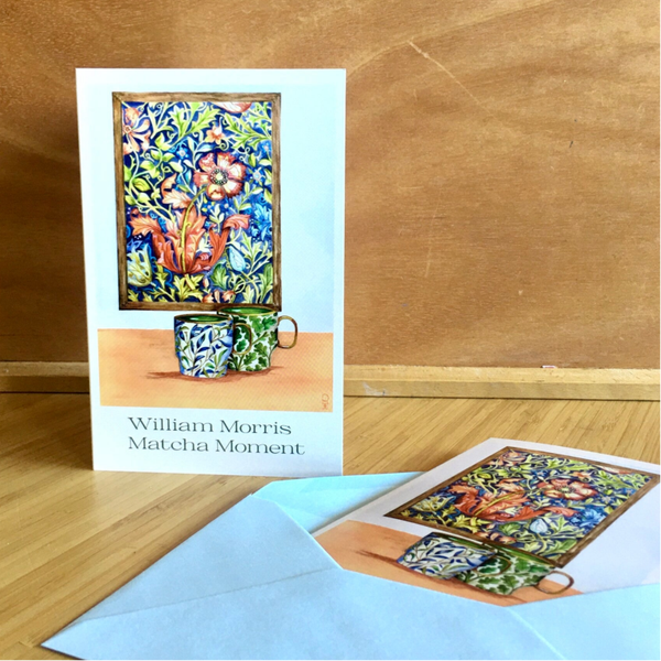 William Morris Matcha Moment Art Cards (2)