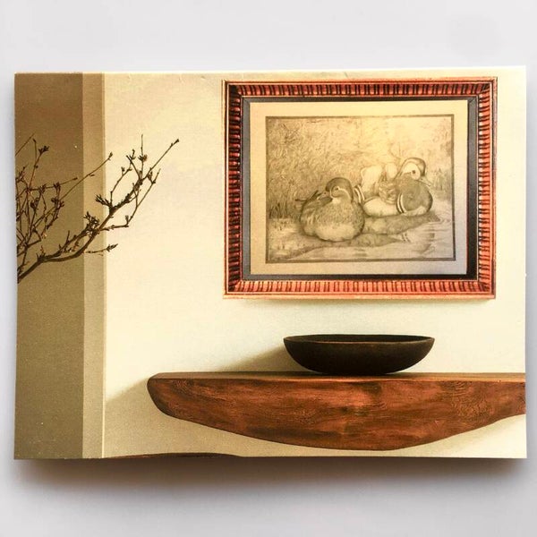 Mandarin Duck Art Cards Set