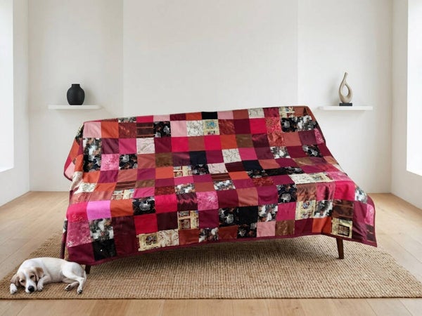 Patchwork Silk & Ginkgo Fabrics