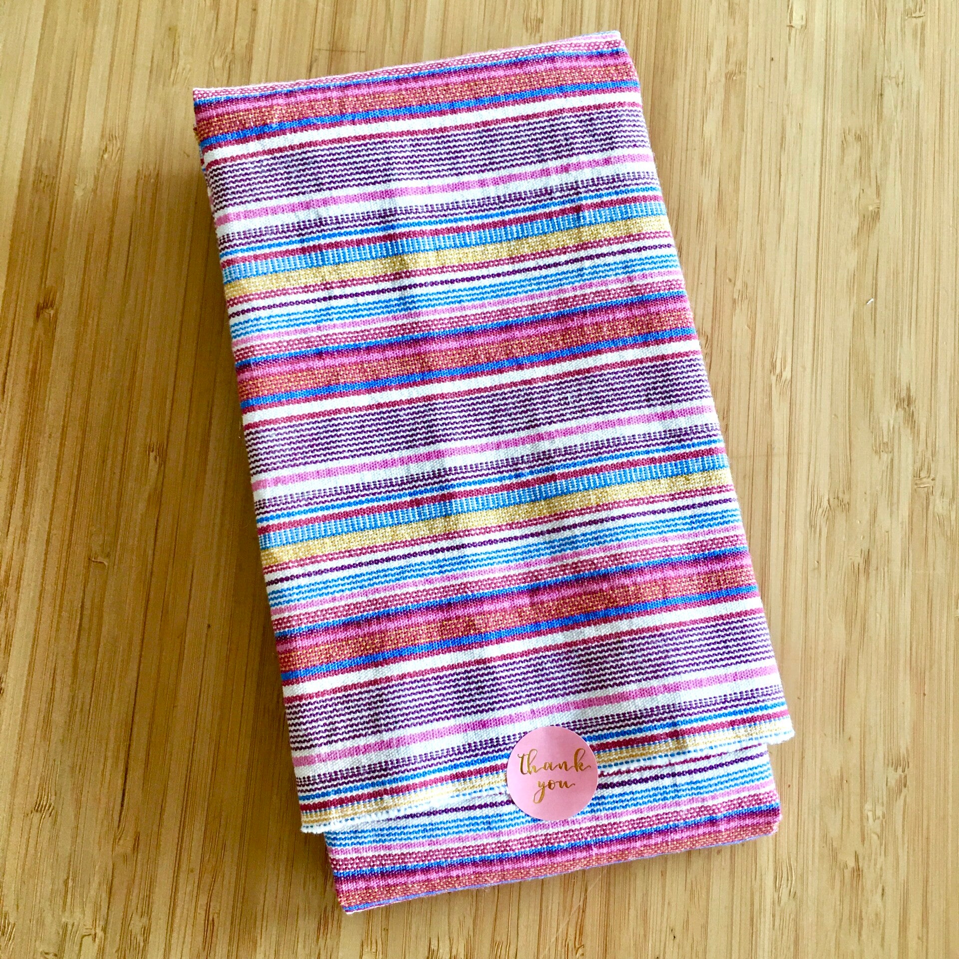 Multi Coloured Tenugui Towel (1)