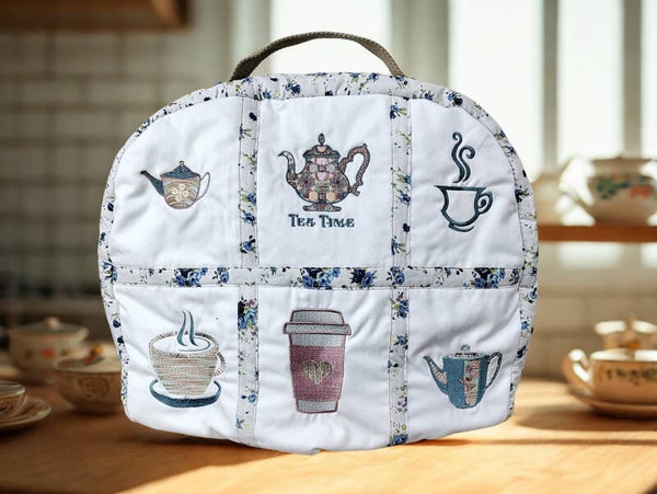 Embroidered Luxury Teapot Cover