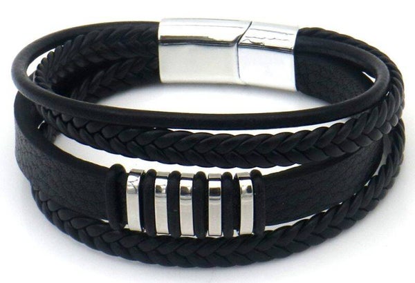 Bracelet Black-Silver