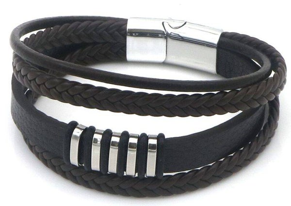 Bracelet Brown-Silver