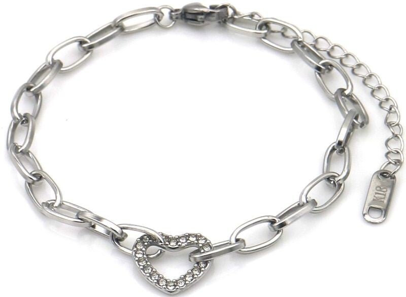 Armband love zilver