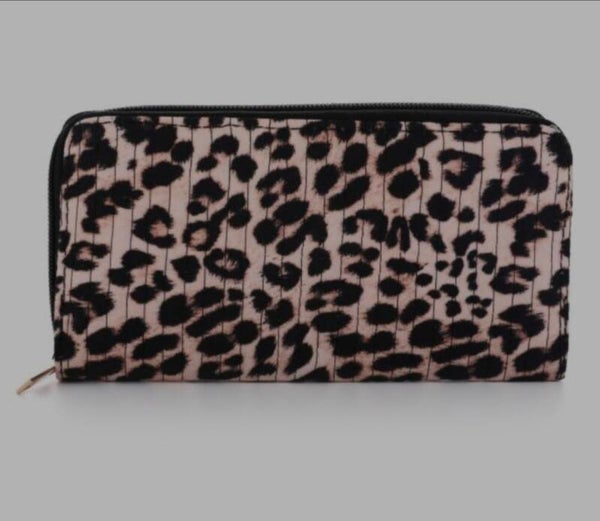 Portemonnee leopard