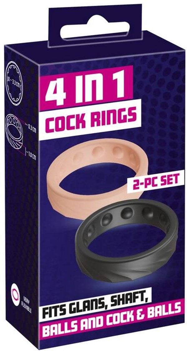 2-pc glans ring set