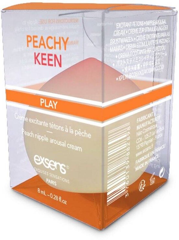 Exsens Peachy Keen - Tepelcreme - Maakt de Tepels Gevoeliger - 8ml