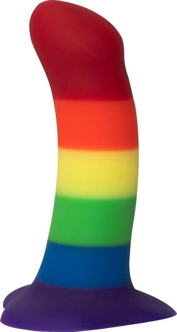 Fun Factory Amor Dildo met zuignap Regenboog kleuren