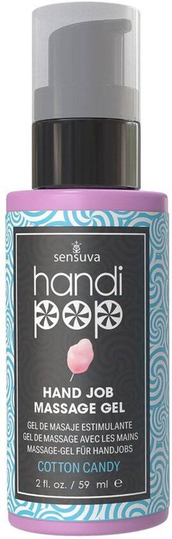 Handipop Edible Massage Gel Cotton Candy 59ML