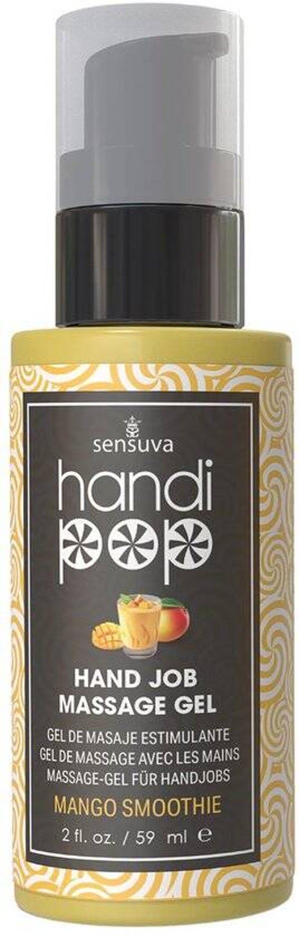 Handipop Edible Massage Gel Mango Smoothie 59ML