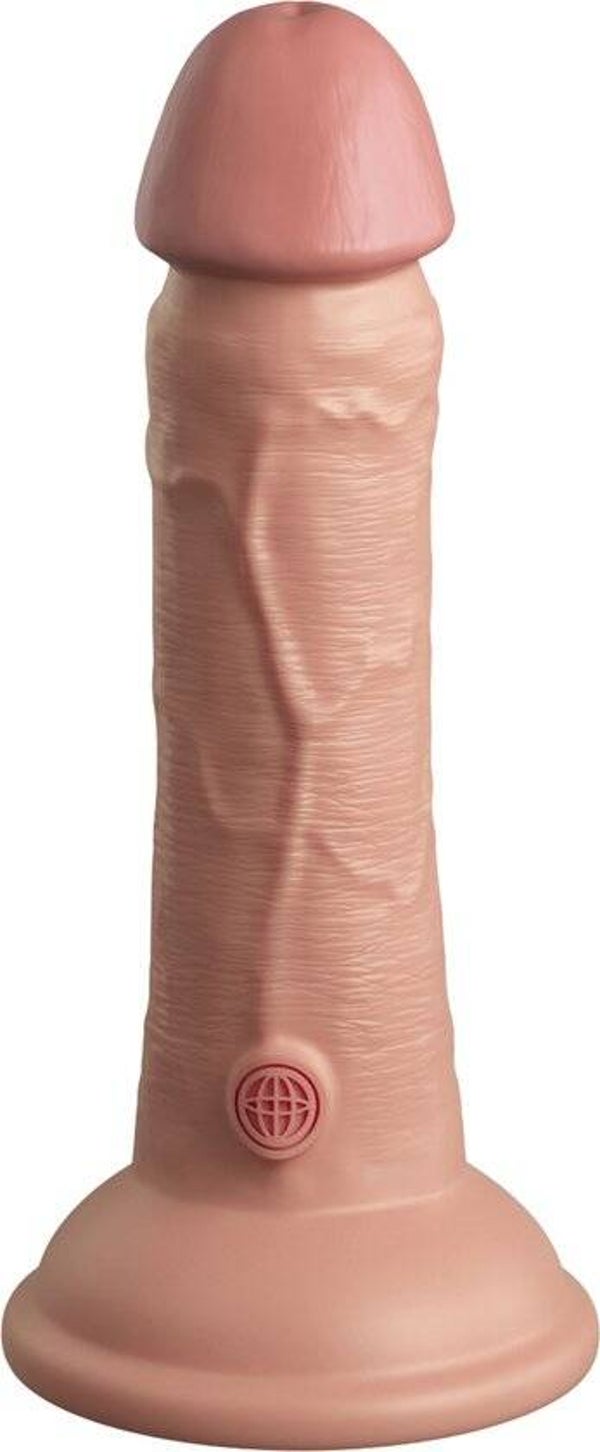 Pipedream - King Cock - Dual Density Dildo - 15 cm - Lichte Huidskleur