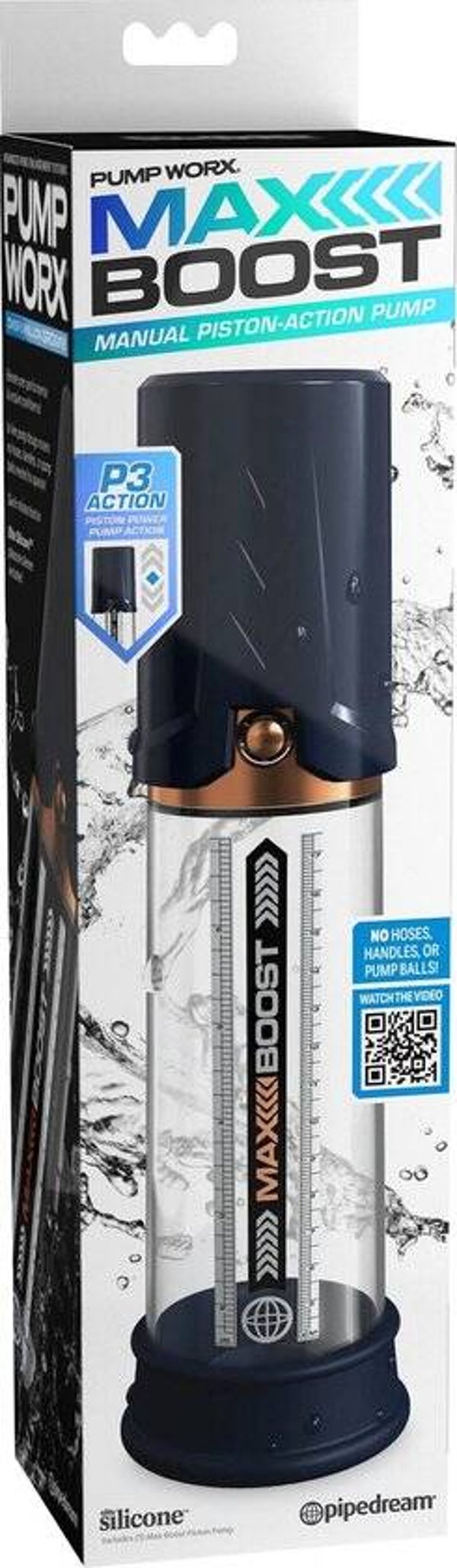Pump Worx Max Boost Blue