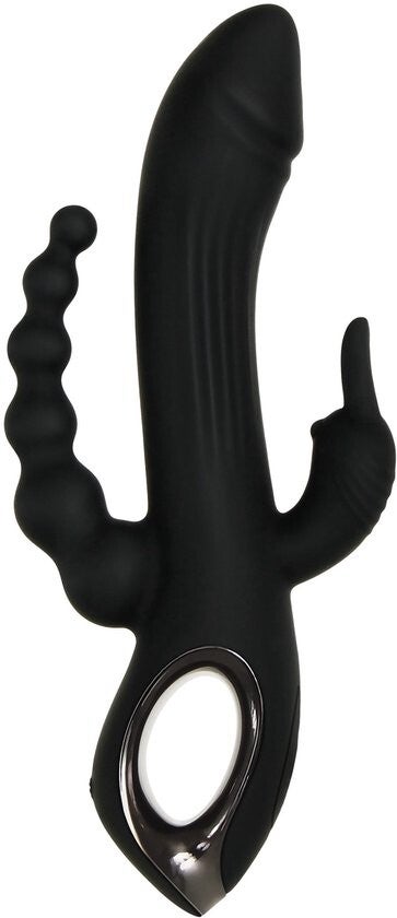 Trifecta Rabbit Vibrator Evolved Zwart