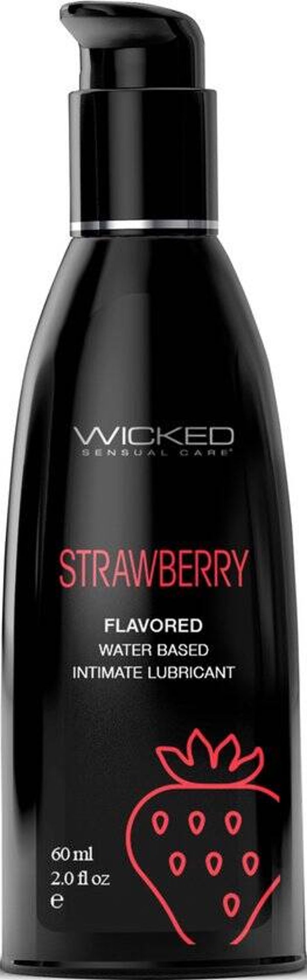 Wicked Aardbei glijmiddel 60 ml