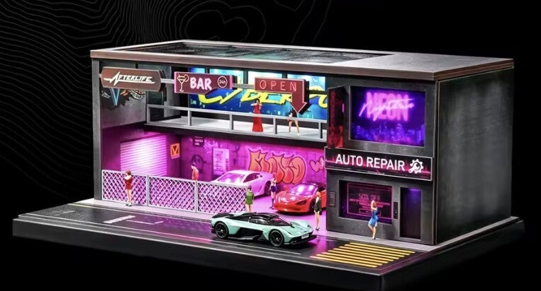 CyberPunk Bar / Garage