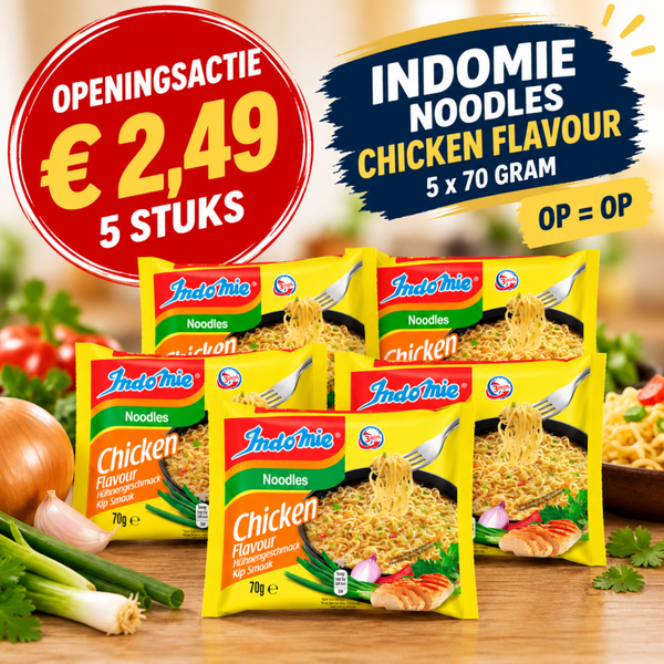 Indomie Instant Noodles Chicken – 5 Stuks