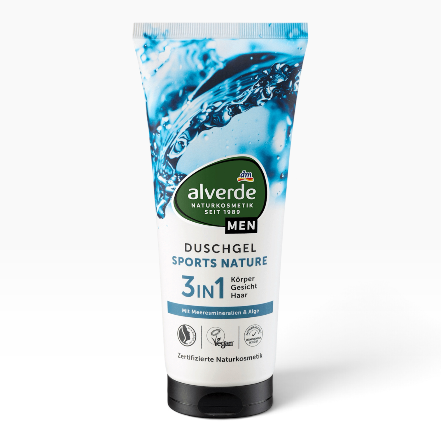 Alverde MEN 3-in-1 Douchegel Sport