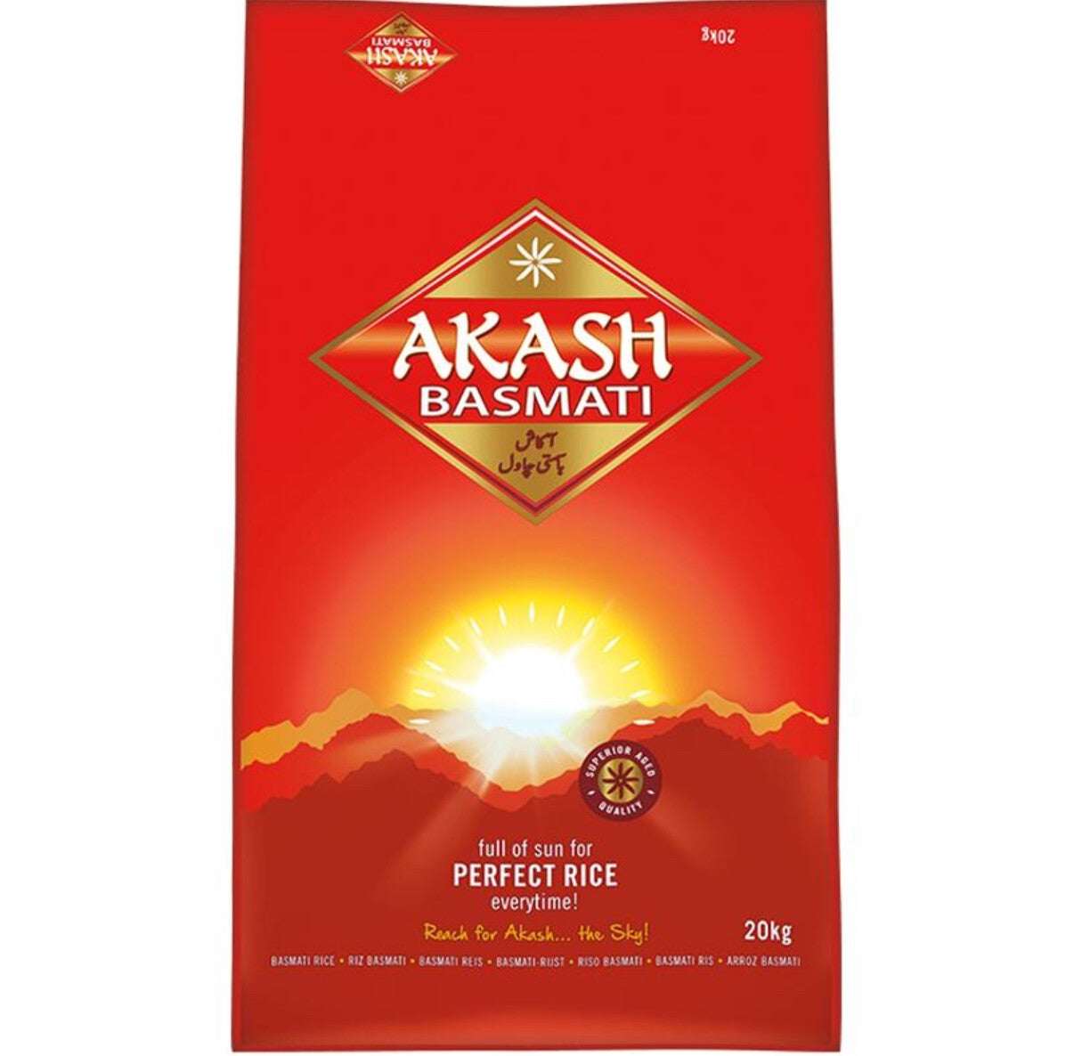 Akash Basmati Rijst 20 KG