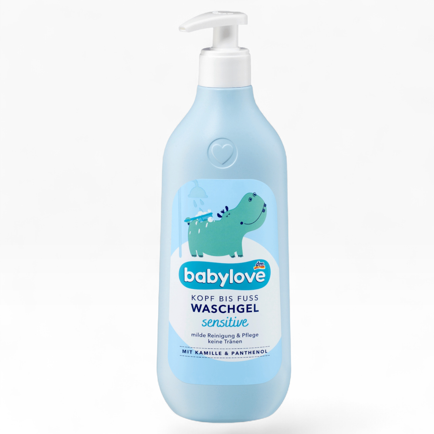 Babylove Hoofd tot Teen Wasgel  500 ML