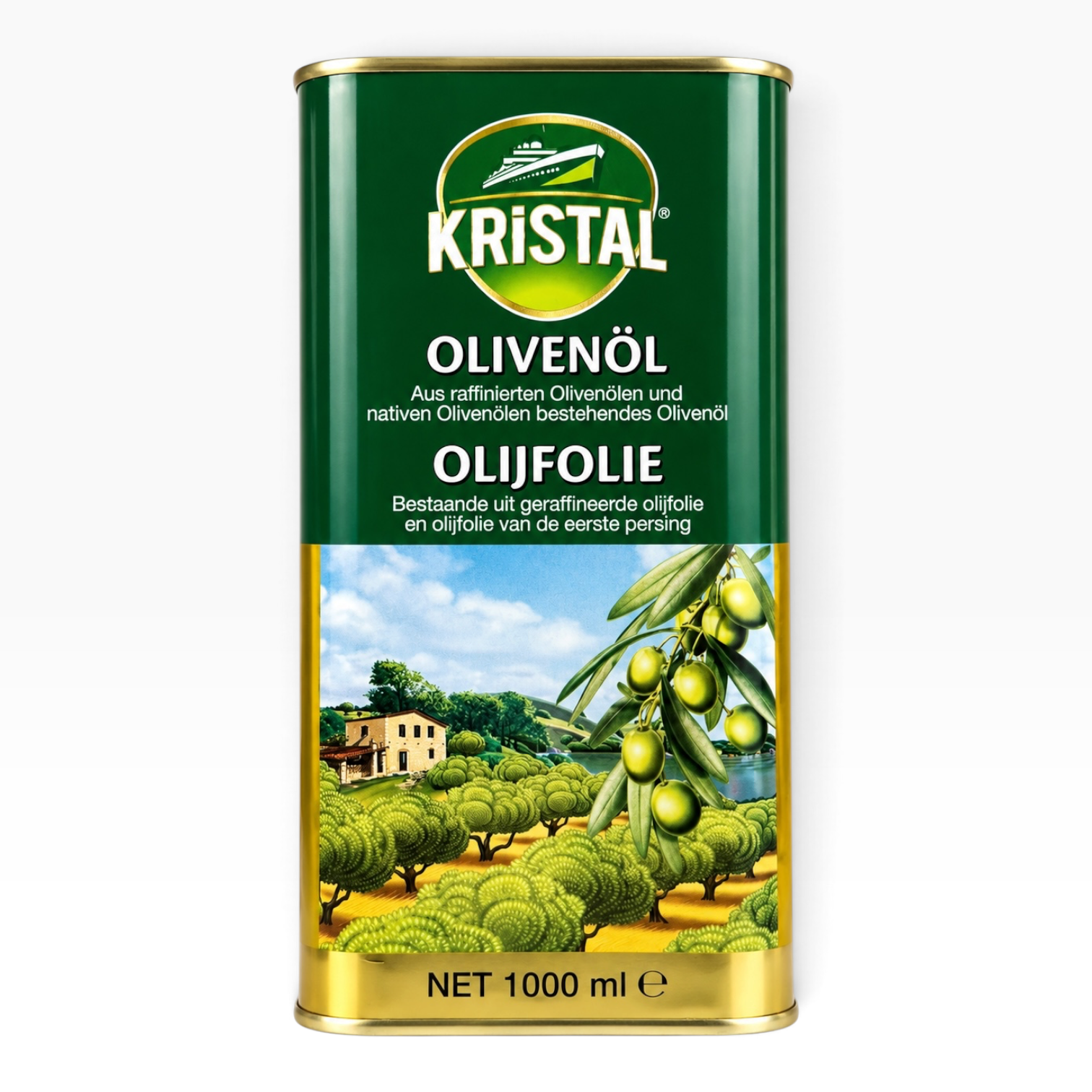 Kristal Zeytinyagi 1 Liter olijfolie