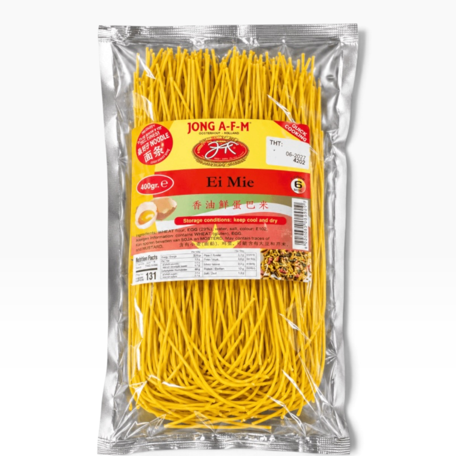 Jong A Kiem Bami 400 g Ei Mie