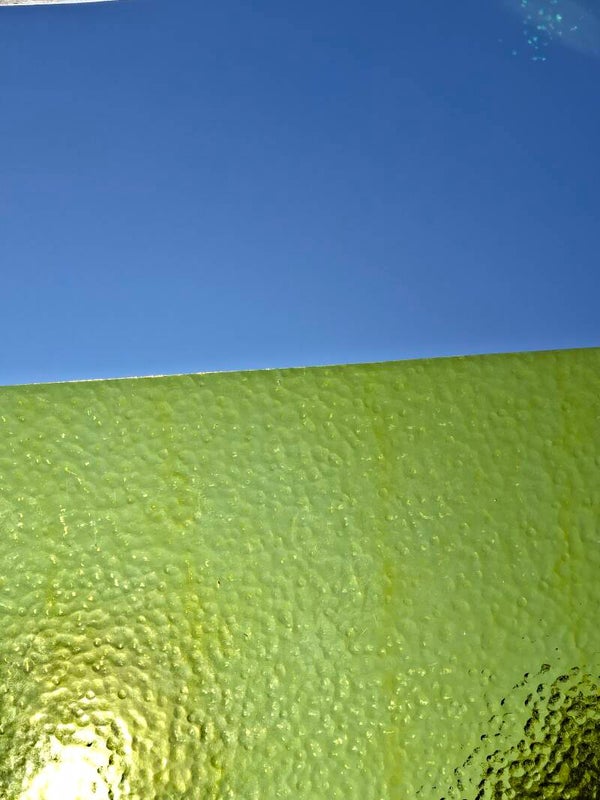 13.Glas geel - Glas in lood