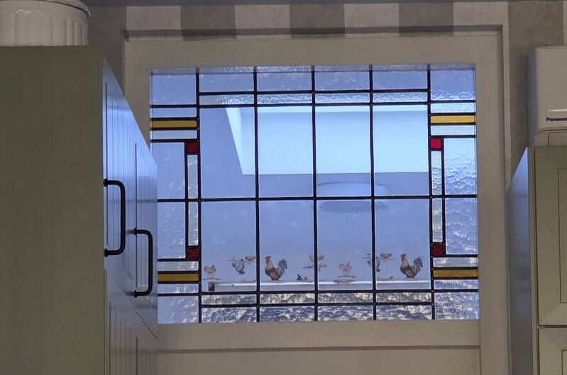 glas in lood bovenlicht