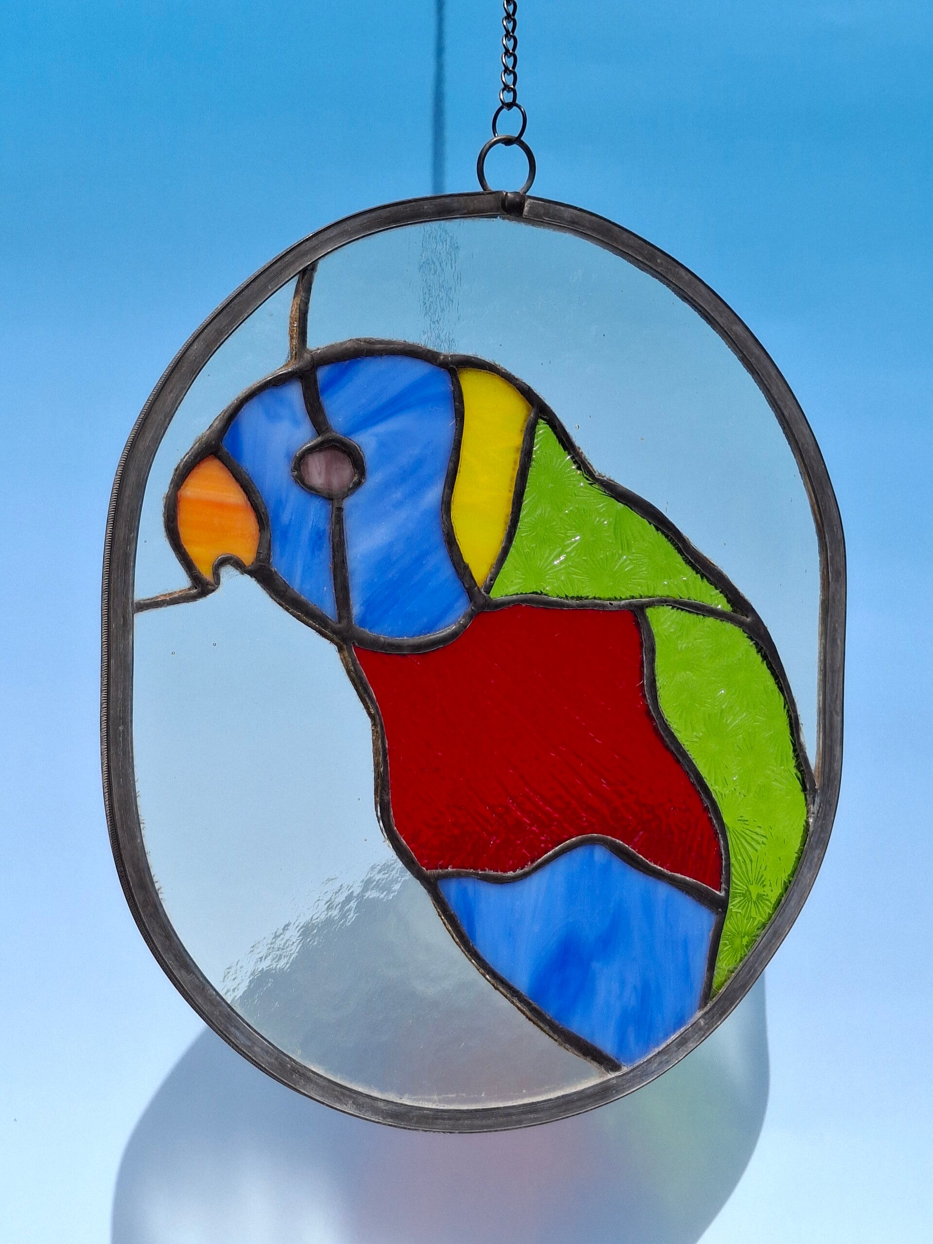 glas in lood raamhanger