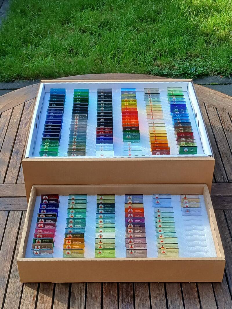 glas in lood glaskleuren