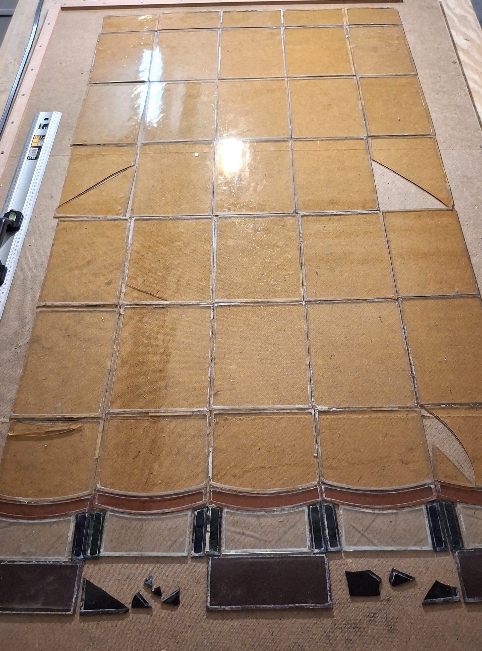 Glas in lood reparatie