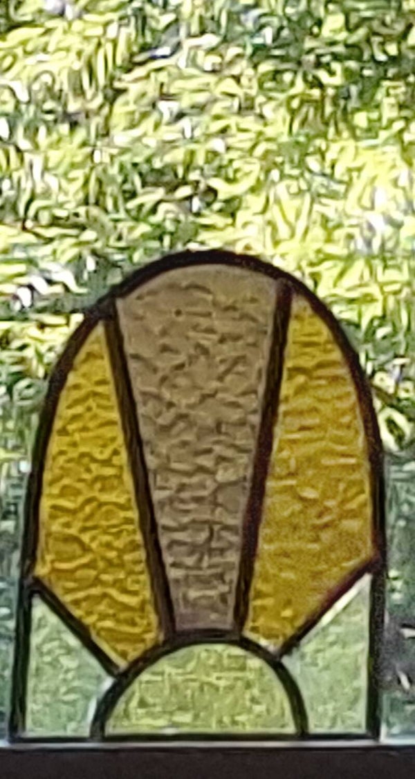 Glas in lood raamhanger - Sitges Sunset paars