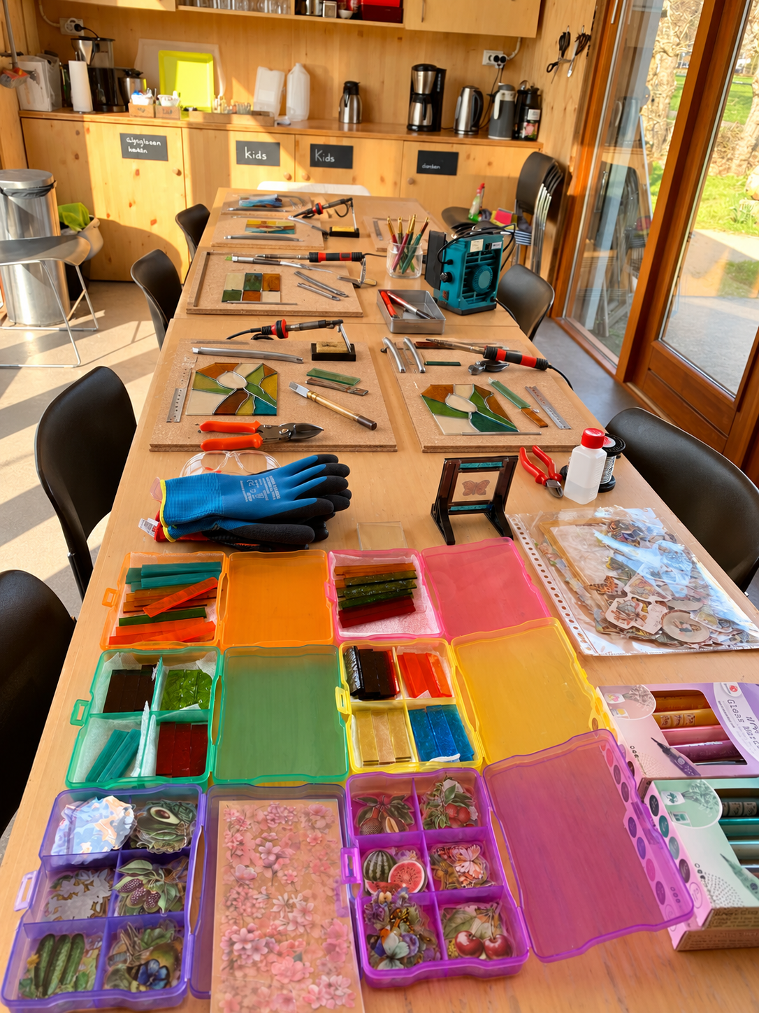 Workshop glas in lood in Zoetermeer