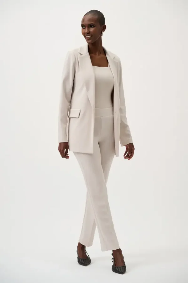 Joseph Ribkoff - Classic Straight Pant - Moonstone