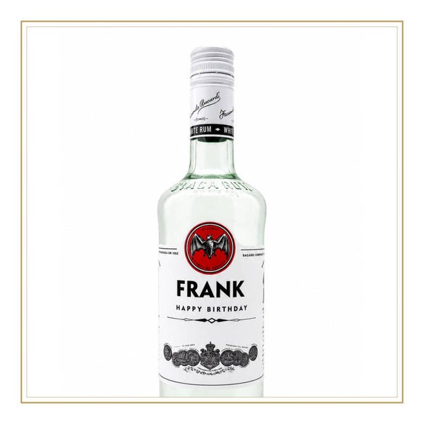 Gepersonaliseerd Bacardi etiket