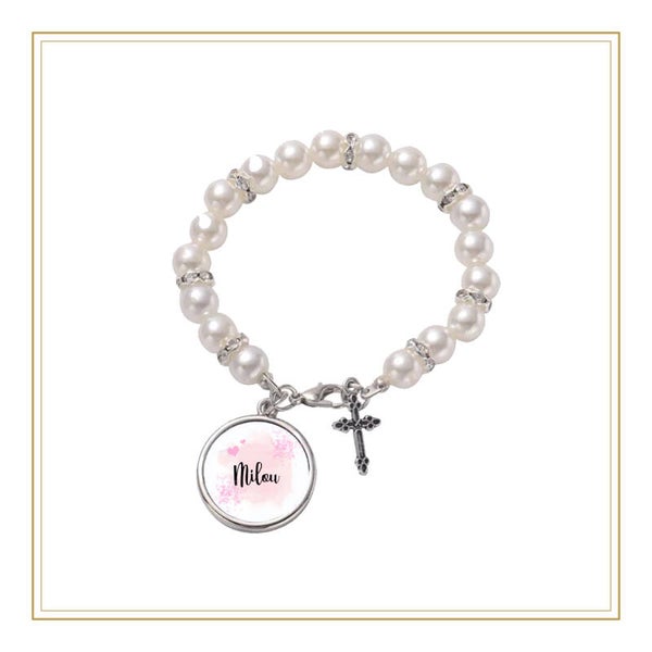 Communie armbandje met foto