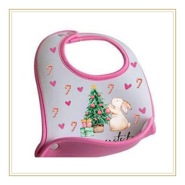 Kerst slabbertje met tekst