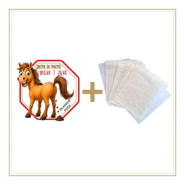 DIY Paarden traktatie set