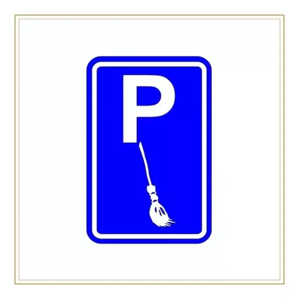 parkeerboord heksenbezemsteel