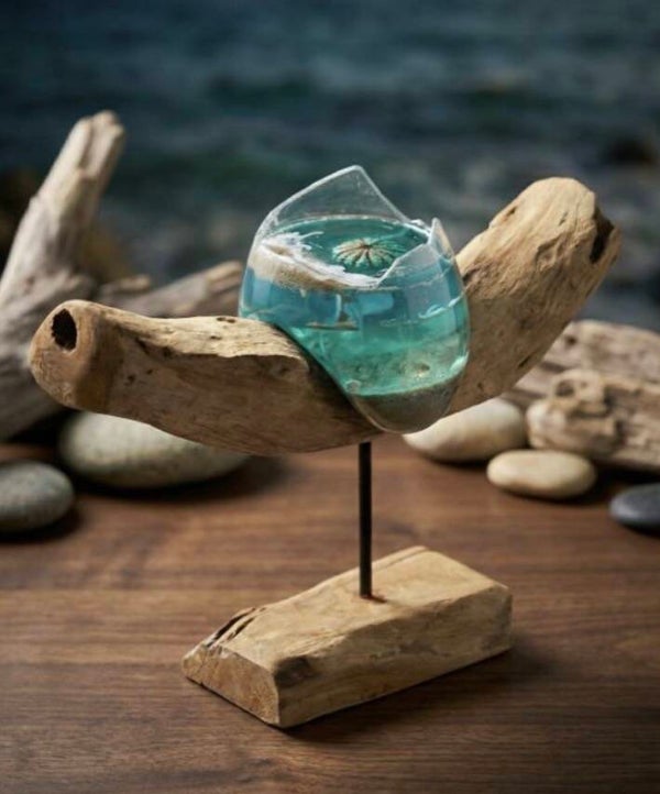 Ombrè wood shell