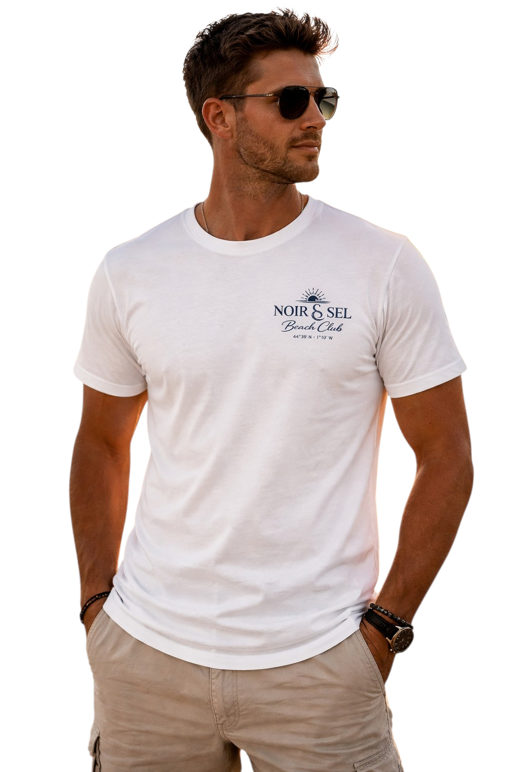 Noir&Sel Beach Club Shirt