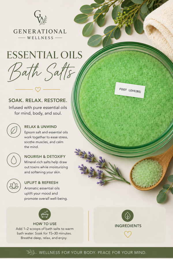 🦶🌿 Foot Love Bath Salts